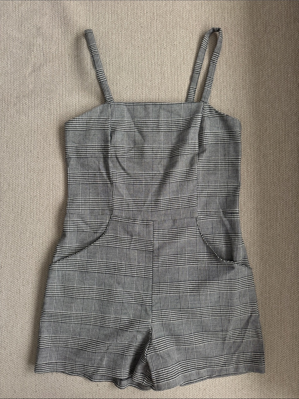 Forever 21 Plaid Romper